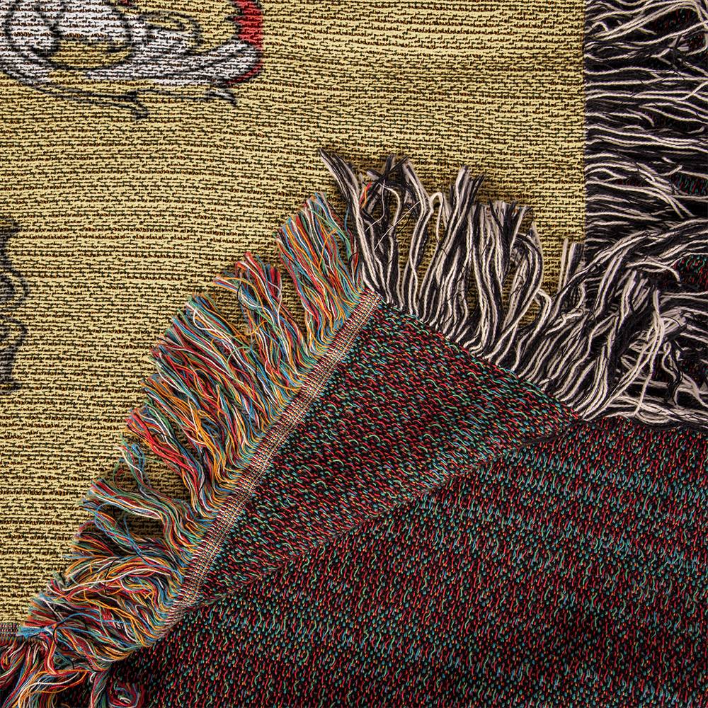Custom Coat of Arms/Family Crest Heirloom Woven Blanket