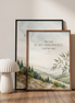 My Shepherd — Psalm 23:1 Watercolor Scripture Wall Art
