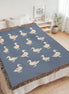 Heirloom Woven Blanket – Vintage Duck Pattern