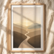 The Narrow Path — Cross on the Horizon Christian Wall Art