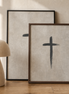 Hand of Grace — Modern Christian Cross Wall Art