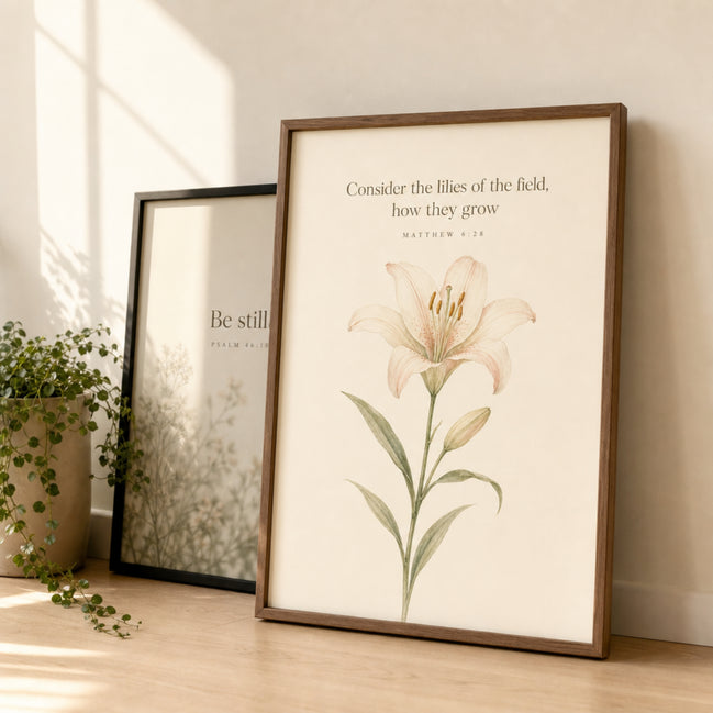 Consider the Lilies