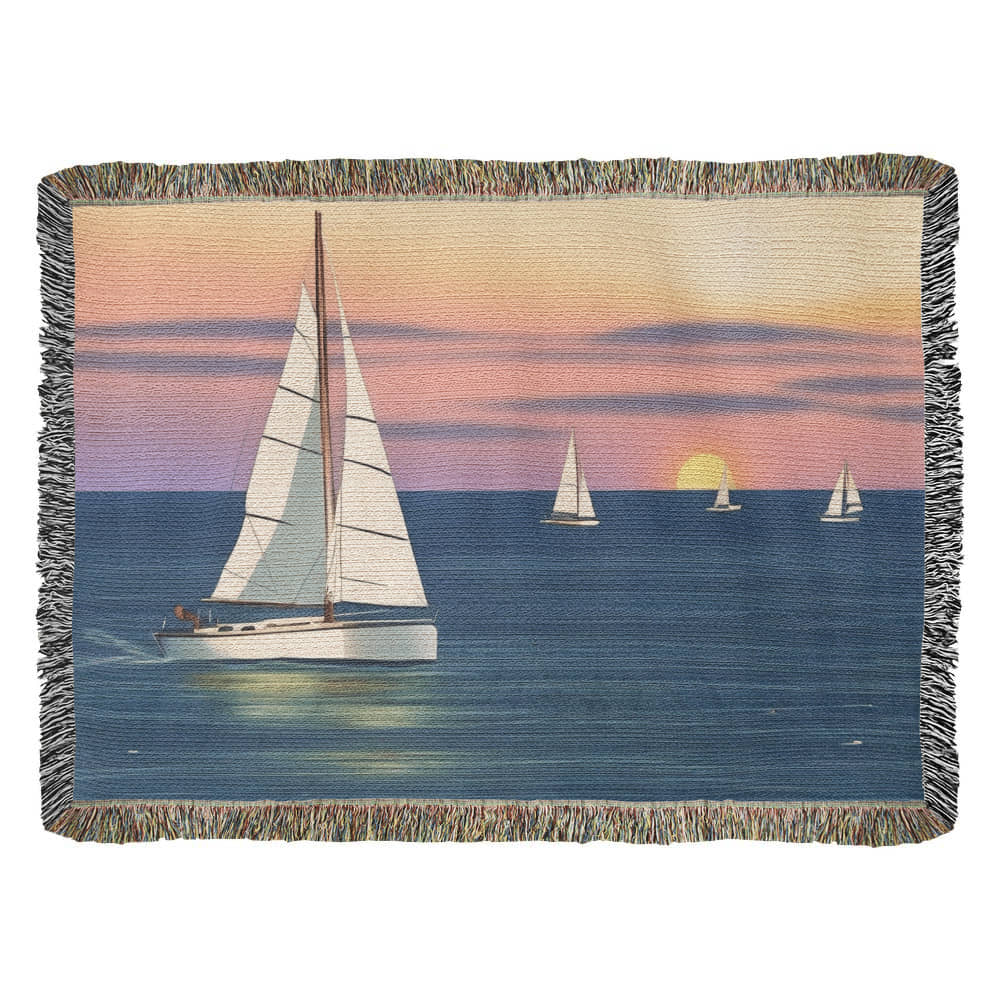 Design Your Own Personalized Custom Woven Blanket - Use Your Own Photo or Artwork
