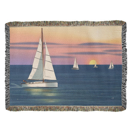 Design Your Own Personalized Custom Woven Blanket - Use Your Own Photo or Artwork