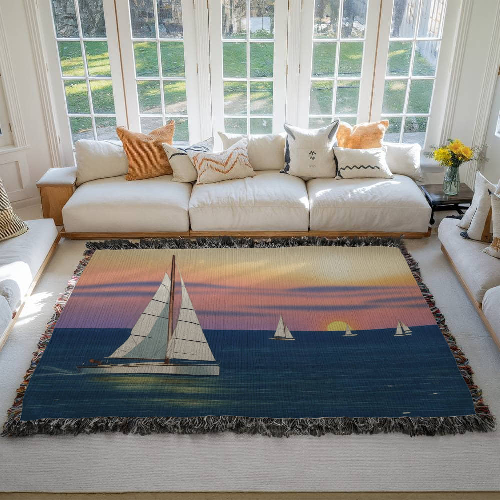 Design Your Own Personalized Custom Woven Blanket - Use Your Own Photo or Artwork