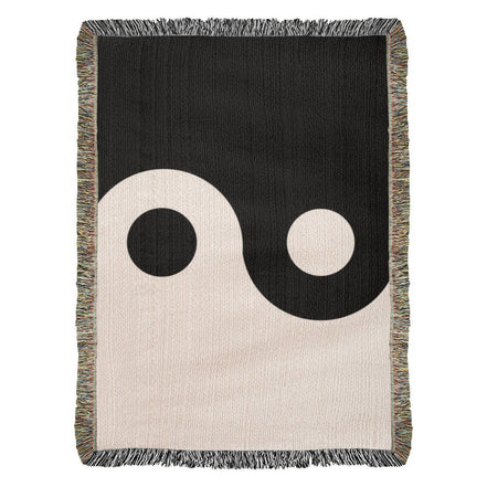 Handcrafted Yin Yang Woven Heirloom Blanket