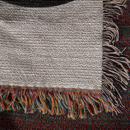 Handcrafted Yin Yang Woven Heirloom Blanket